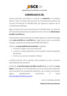Vista preliminar de documento Comunicado N° 001