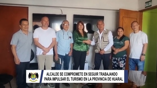 Alcalde recibió a empresarios de Ahora Huaral en el marco de las celebraciones por el “Día del Pato en Ají”