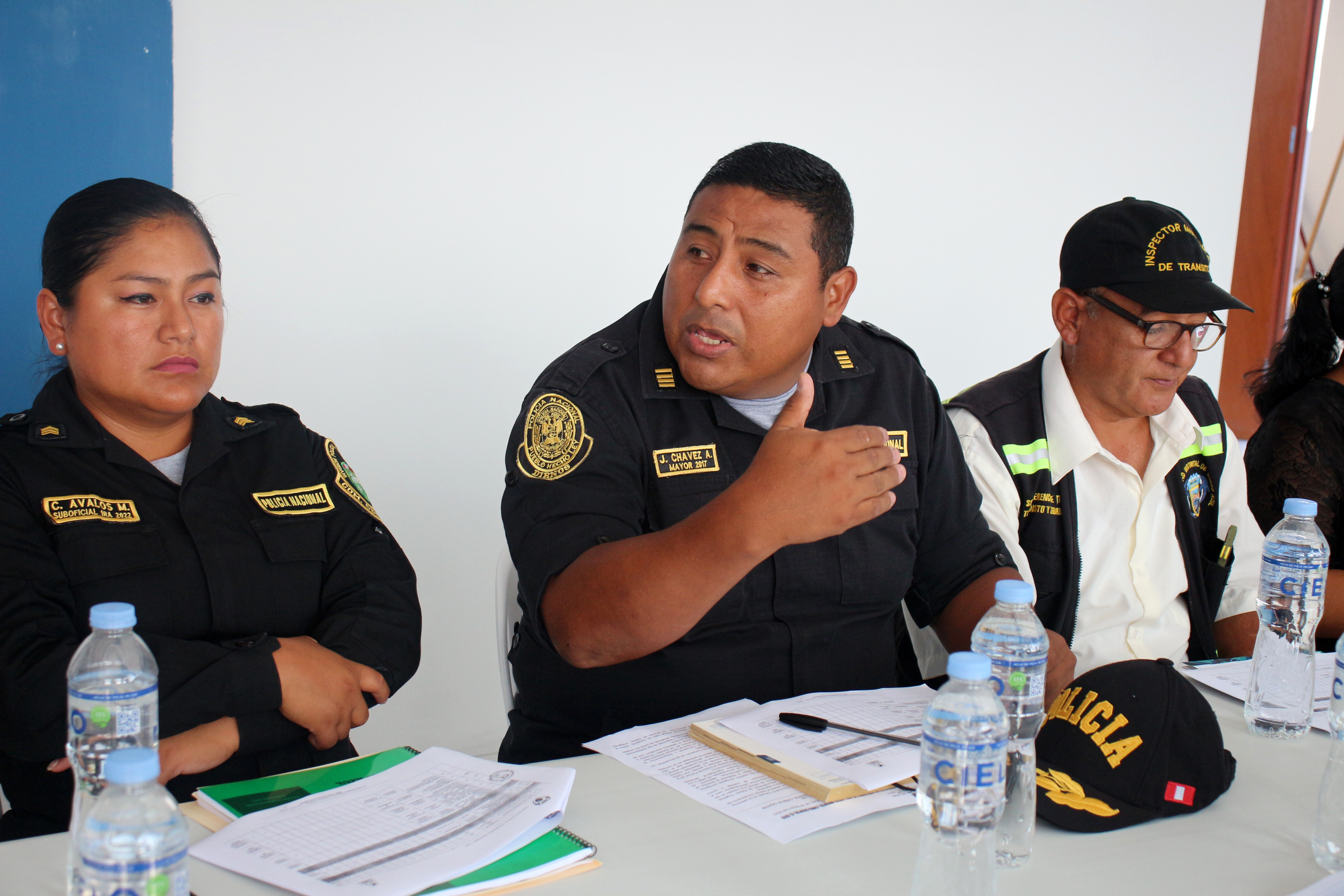 Primera reunión de Codisec Cerro Azul contó con la presencia del alcalde provincial José Alcántara.