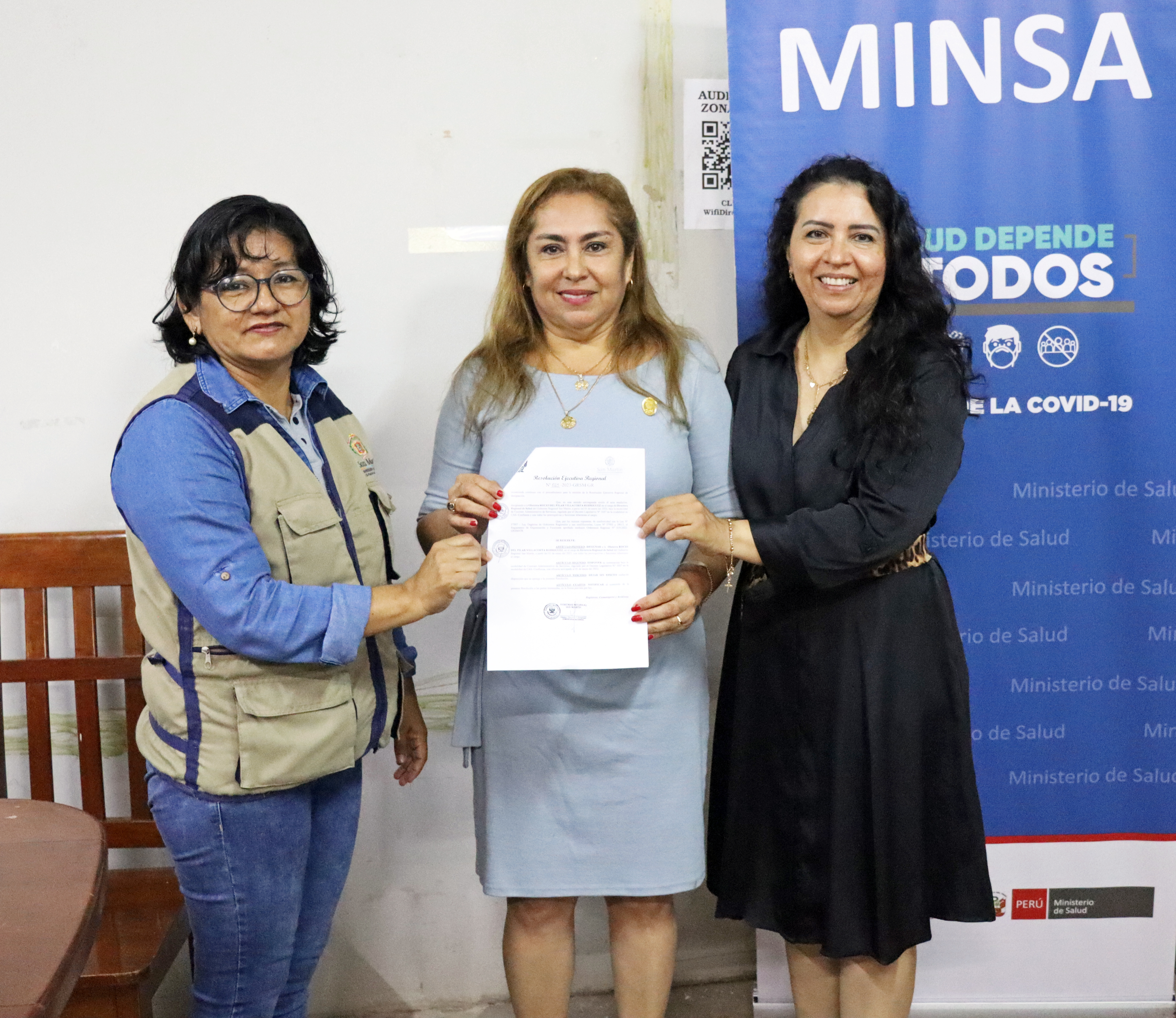 RESOLUCION NUEVA DIRECTORA DIRESA SAN MARTIN