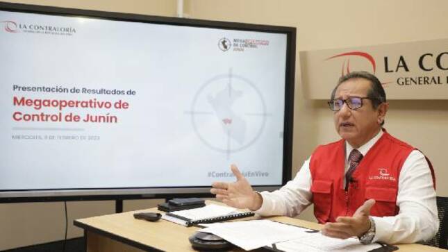 Contraloría observa en Junín ejecución de S/ 157 millones de recursos públicos