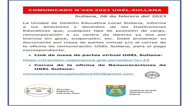 Comunicado N°49