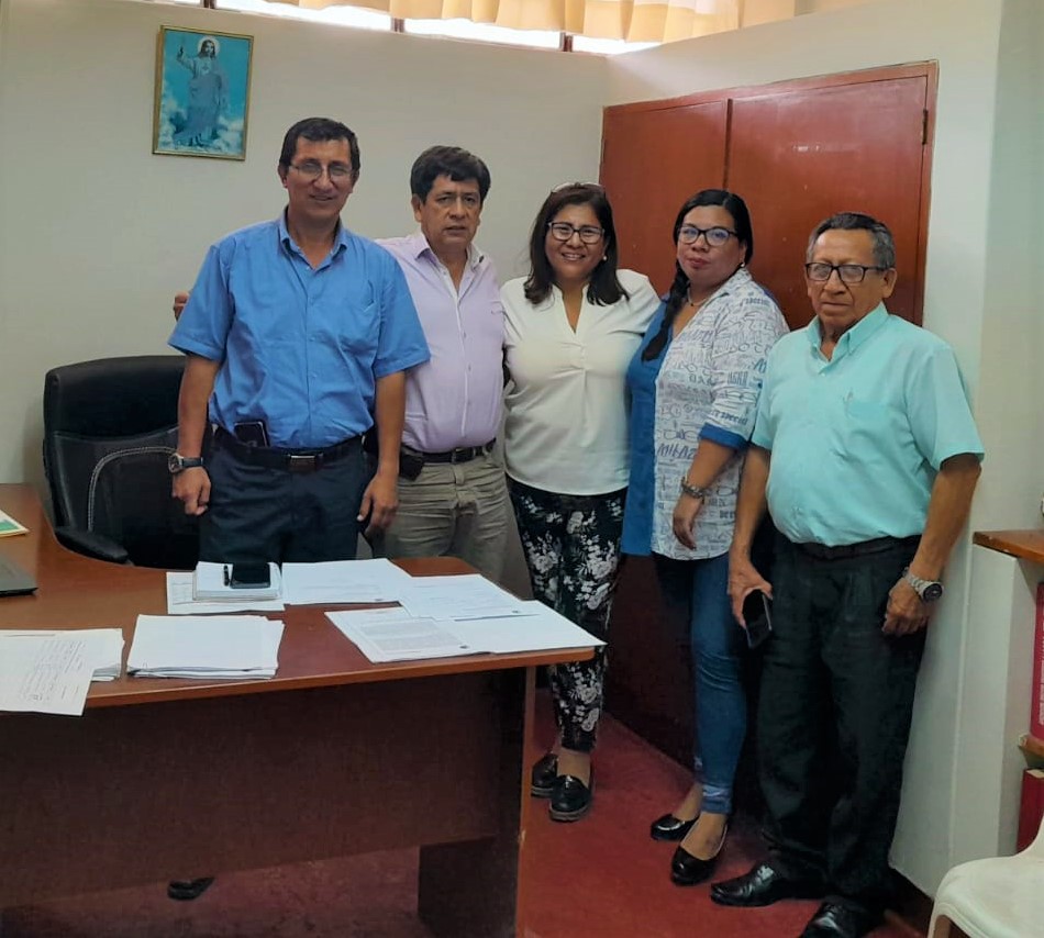 Funcionarios de UGEL Chulucanas y Minedu trabajan por una distribución oportuna de los textos escolares.