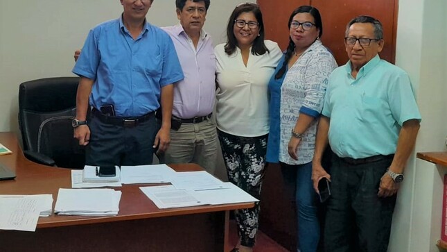 Funcionarios de UGEL Chulucanas y Minedu trabajan por una distribución oportuna de los textos escolares.