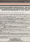 Vista preliminar de documento Ordenanza Municipal N° 010-2009-MPCH