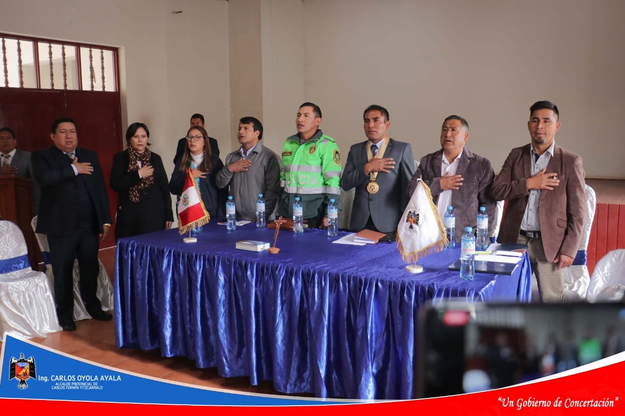 Se hizo la juramentaci贸n de los integrantes de COPROSEC-2023