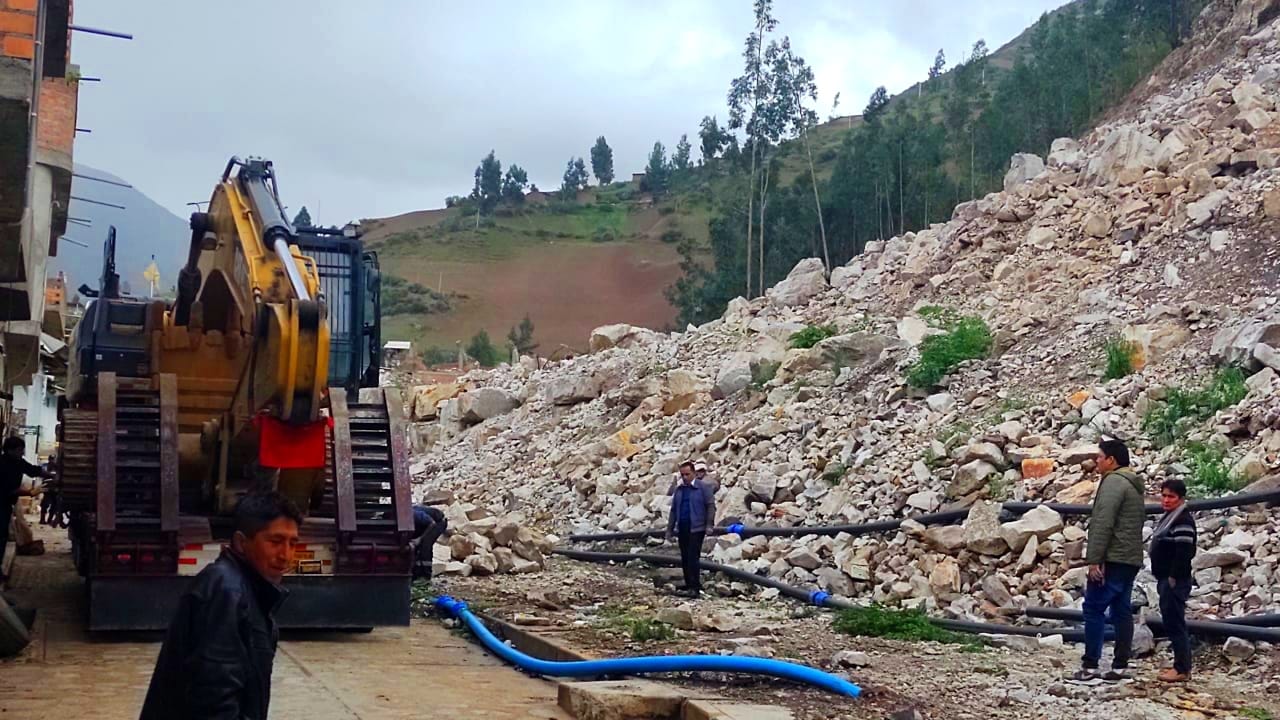 Deslizamientos de rocas del cerro Shallapa