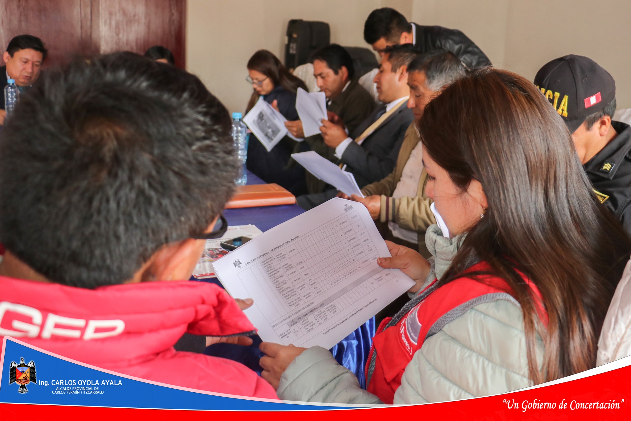 Aprobación del plan Acción Provincial de Seguridad Ciudadana
