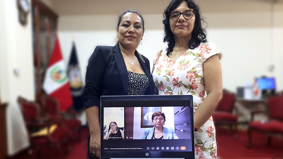 Juramentación Codapoj Lima Norte