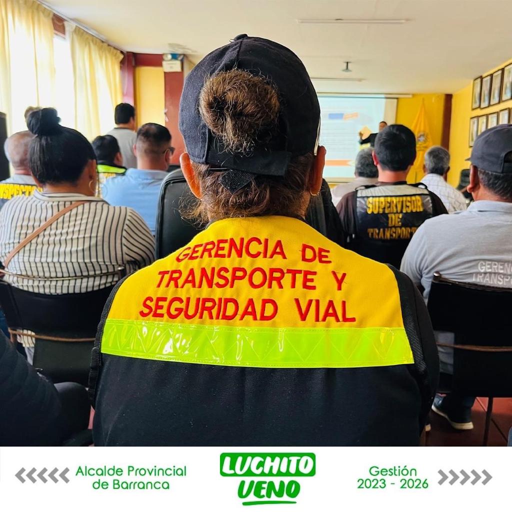 Primera Capacitación a Inspectores de Tránsito