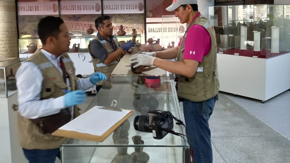 Piura: Ministerio de Cultura realizó acciones para la protección del patrimonio cultural en riesgo de tráfico ilícito