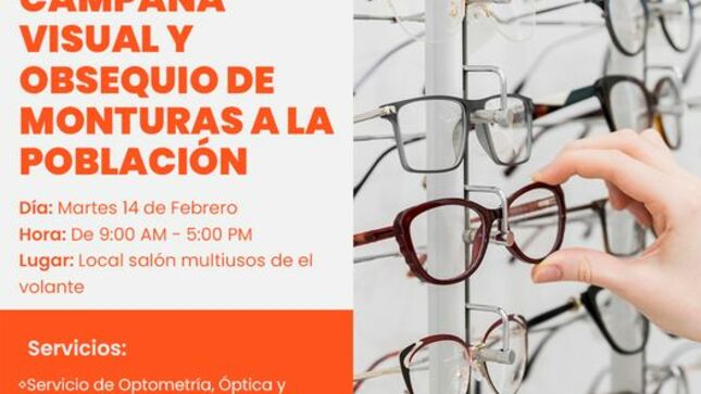 Campaña Visual y Obsequio de montura a la población