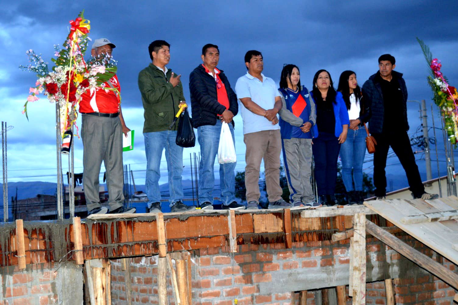 Inauguración del techado de la Casa Comunal de Vista Alegre