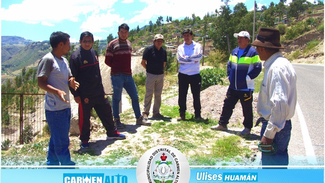 reunión para reinicio del proyecto los servicios de agua potable de Yanama