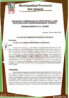 Vista preliminar de documento ORDENANZA MUNICIPAL N°16-2022/MPSI