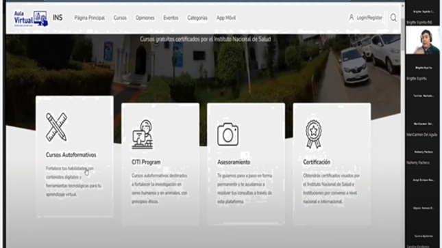 CURSO DEL COMITÉ DE ÉTICA
