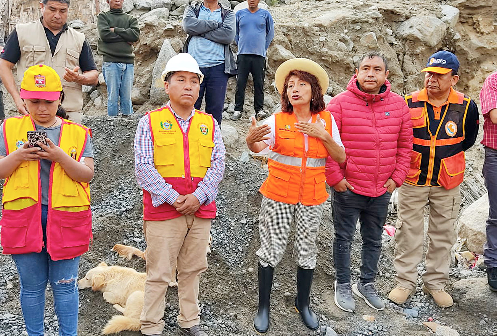 Intensifican acciones de respuesta por emergencias en 8 distritos de la provincia de Yauyos