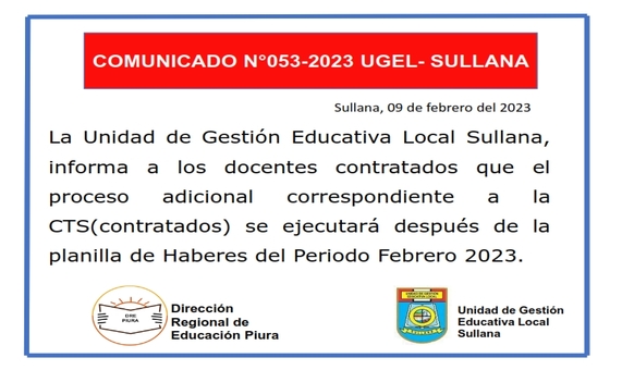 Comunicado N°53