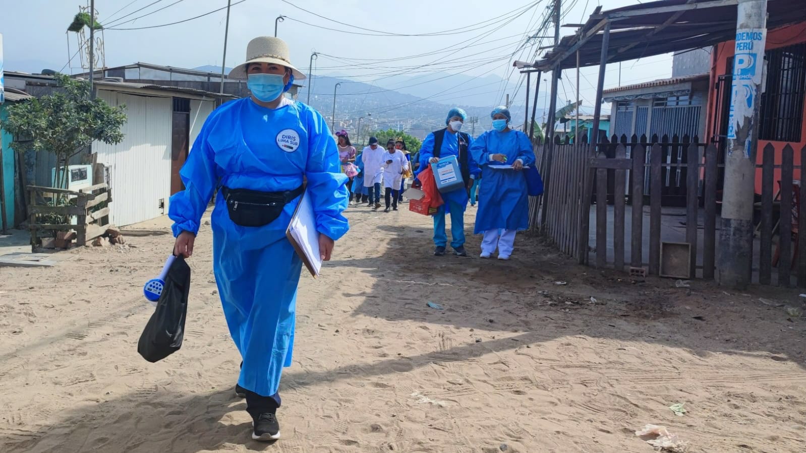 Covid-19 más de 3000 adultos mayores completaron su vacunación bivalente en Villa El Salvador