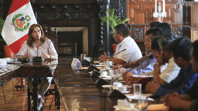 Presidenta Boluarte: Gobierno trabaja de forma articulada con alcaldes de Junín y Huancavelica para ejecución de proyectos de desarrollo