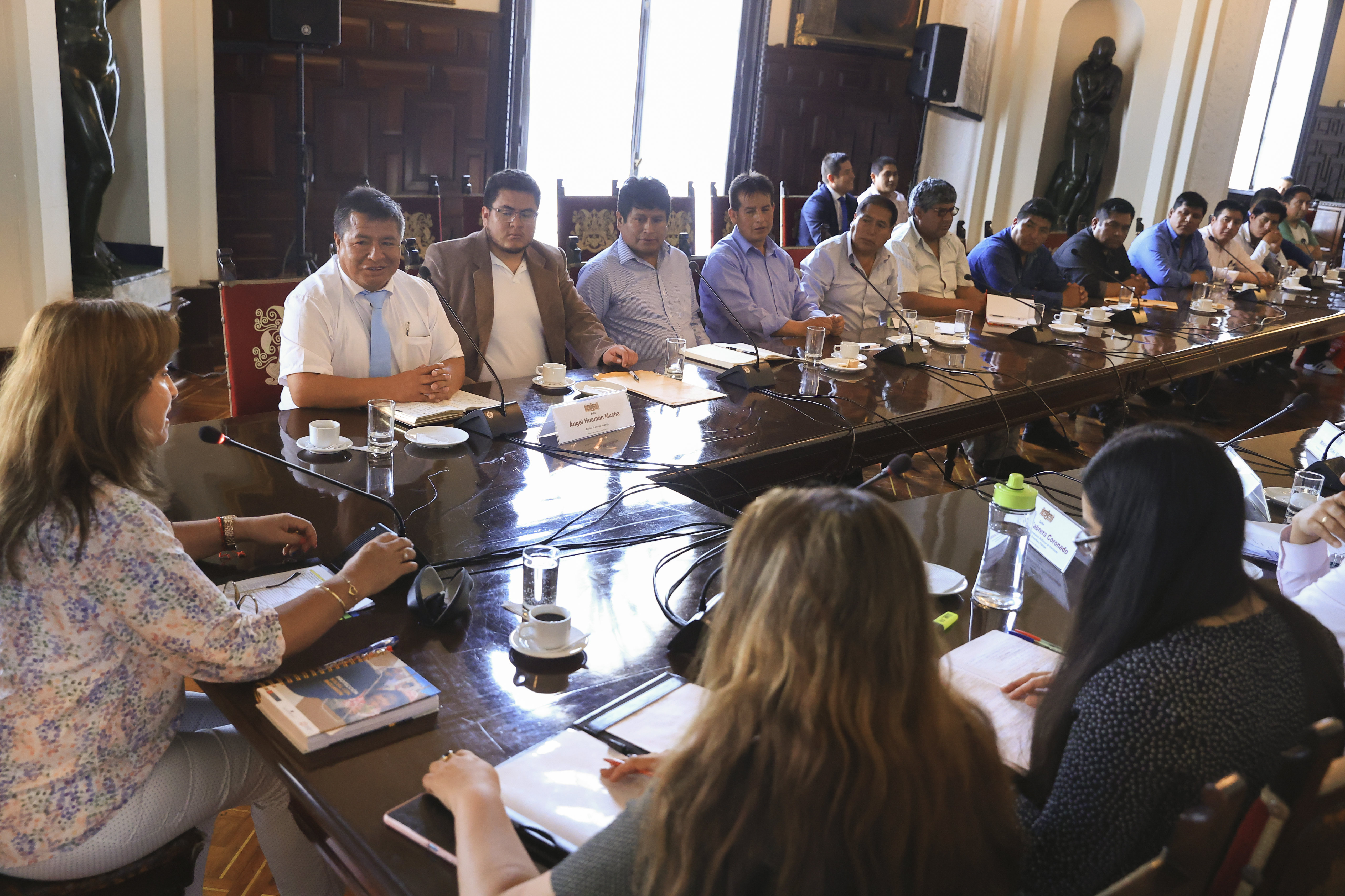 Presidenta Boluarte: Gobierno trabaja de forma articulada con alcaldes de Junín y Huancavelica para ejecución de proyectos de desarrollo