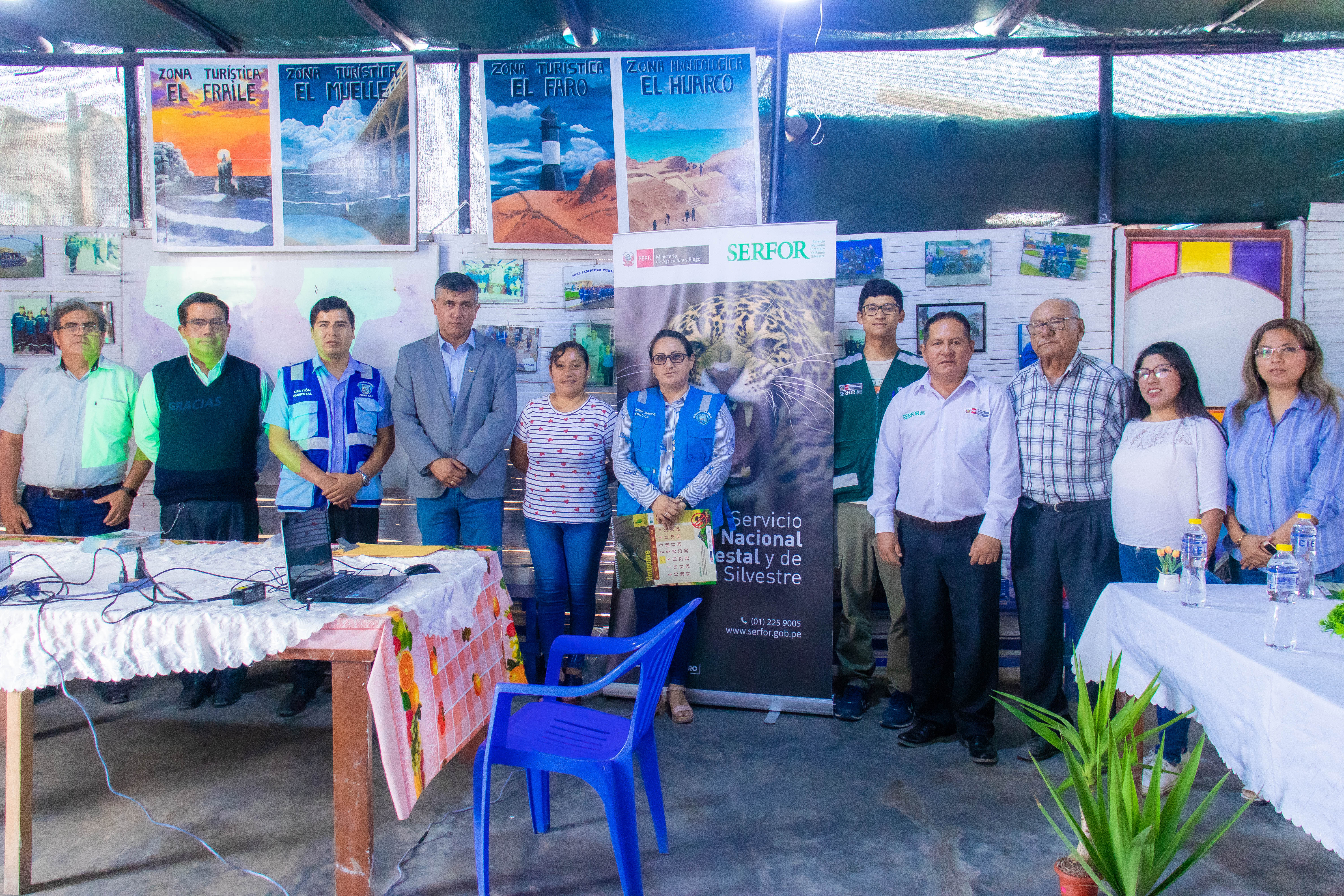 Serfor orientó y capacitó a la Municipalidad de Cerro Azul sobre los varamientos de la fauna marino costera.