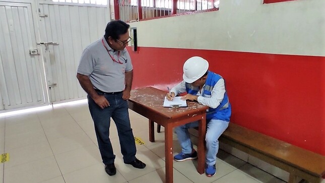 Sunass verifica colegios