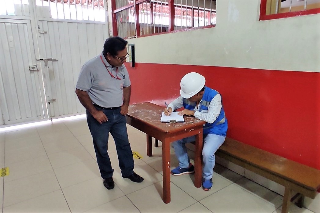 Sunass verifica colegios