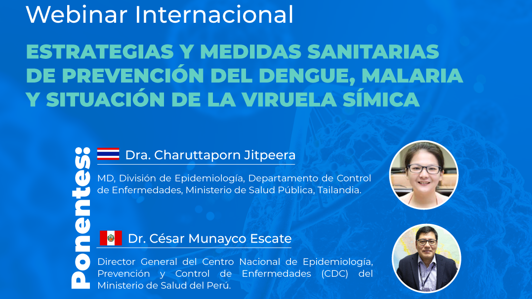 Flyer “Estrategias y medidas sanitarias de prevención del dengue, malaria y situación de la viruela símica”.