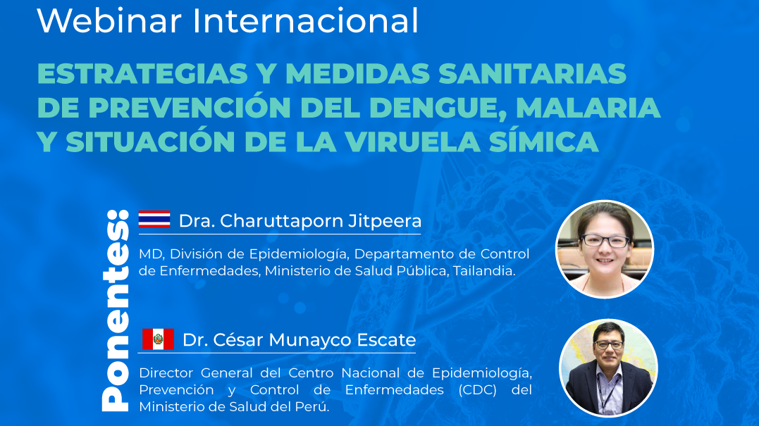 Flyer “Estrategias y medidas sanitarias de prevención del dengue, malaria y situación de la viruela símica”. 