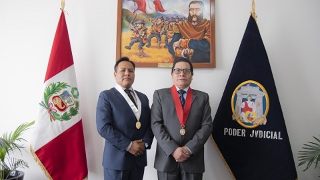 Nota de Prensa: Juramenta juez especializado para la subsede de Tarma