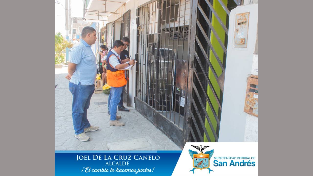 Personal De La Municipalidad De San Andrés, Continua Con Los Trabajos De Fiscalización Por Un Mejor Ordenamiento.