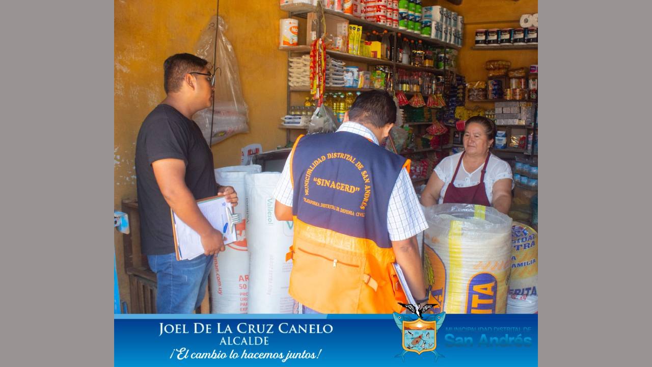 Personal De La Municipalidad De San Andrés, Continua Con Los Trabajos De Fiscalización Por Un Mejor Ordenamiento.