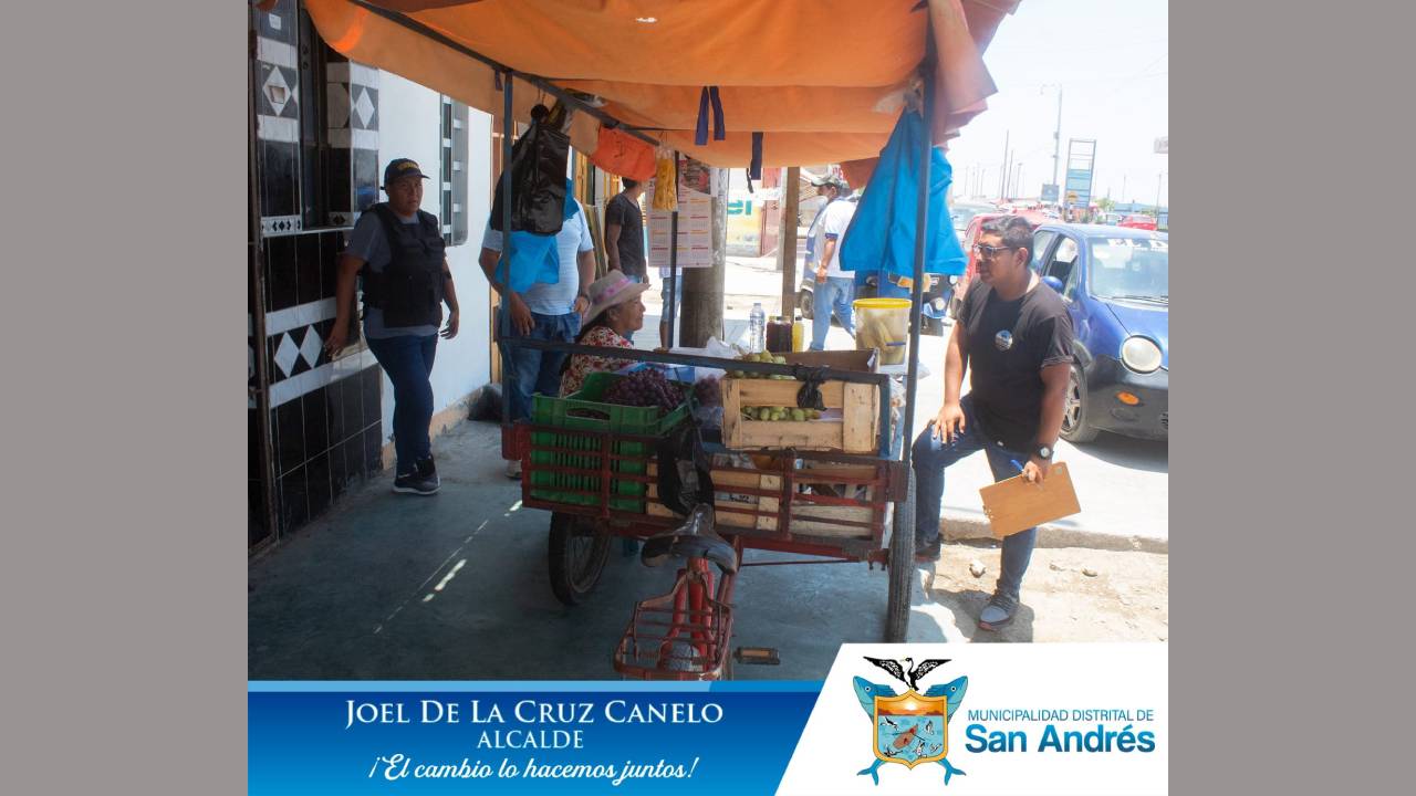 Personal De La Municipalidad De San Andrés, Continua Con Los Trabajos De Fiscalización Por Un Mejor Ordenamiento.