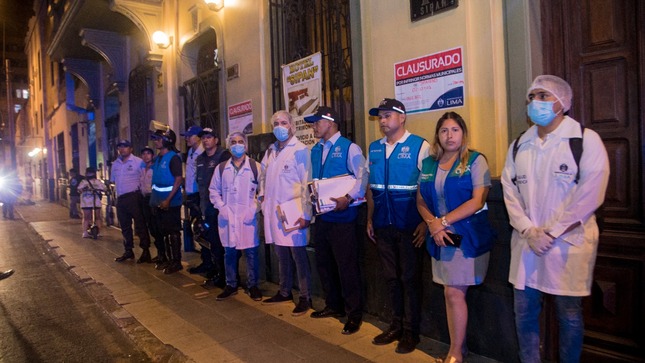 Intervenciones inopinadas permitirán que los distintos negocios de la zona cumplan normas de salubridad.