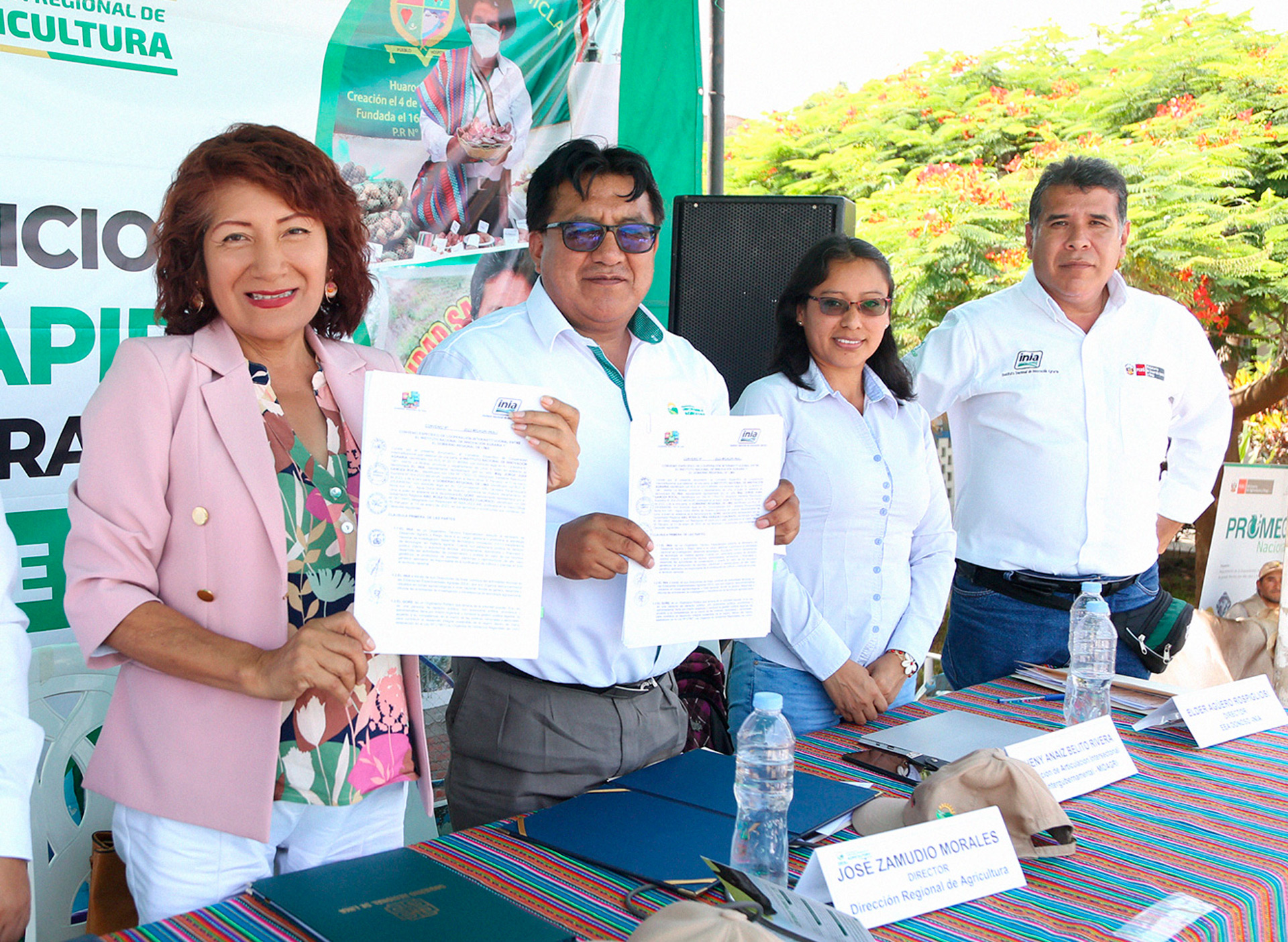 Impulsan acciones conjuntas y coordinadas en materia agraria y ganadera en la región Lima