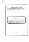 Vista preliminar de documento Directiva N° DIRECTIVA EJECUTIVA REGIONAL Nº 002-2010-PR/GOB.REG.TACNA “PROGRAMACION, ORGANIZACIÓN Y EVALUACION DE SIMULACROS DE SISMOS EN LA REGION TACNA”