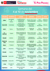 Vista preliminar de documento Calendario del 4 al 10 de noviembre