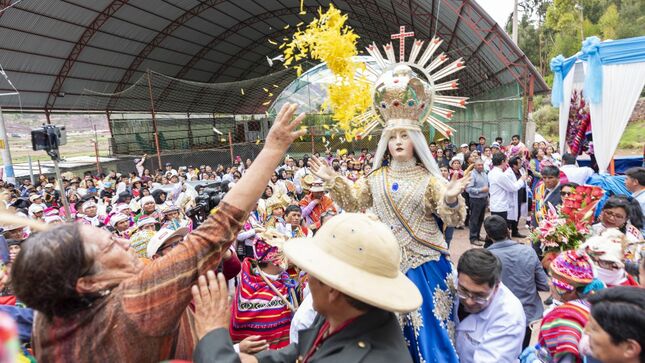 Cusco: Ministerio de Cultura restaurará la imagen de la “Mamacha” Asunta De Coya en talleres de Tipón 