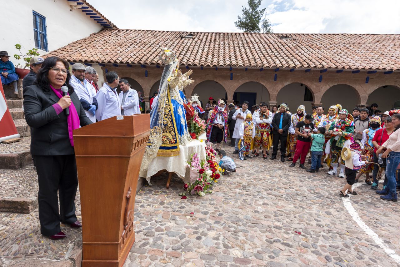 Cusco: Ministerio de Cultura restaurará la imagen de la “Mamacha” Asunta De Coya en talleres de Tipón
