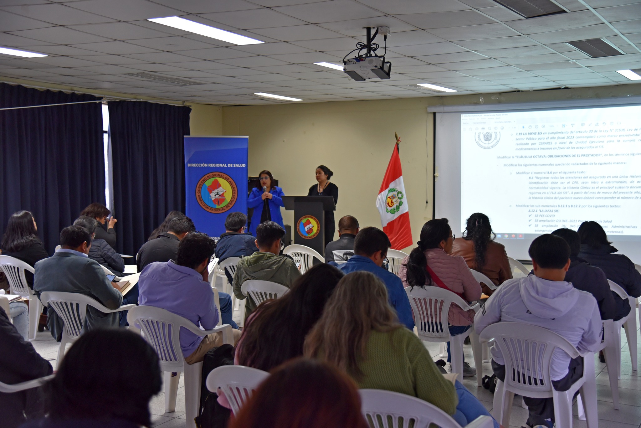 Reunión de asistencia técnica de la segunda adenda CONVENIO SIS - Gobierno Regional 2023