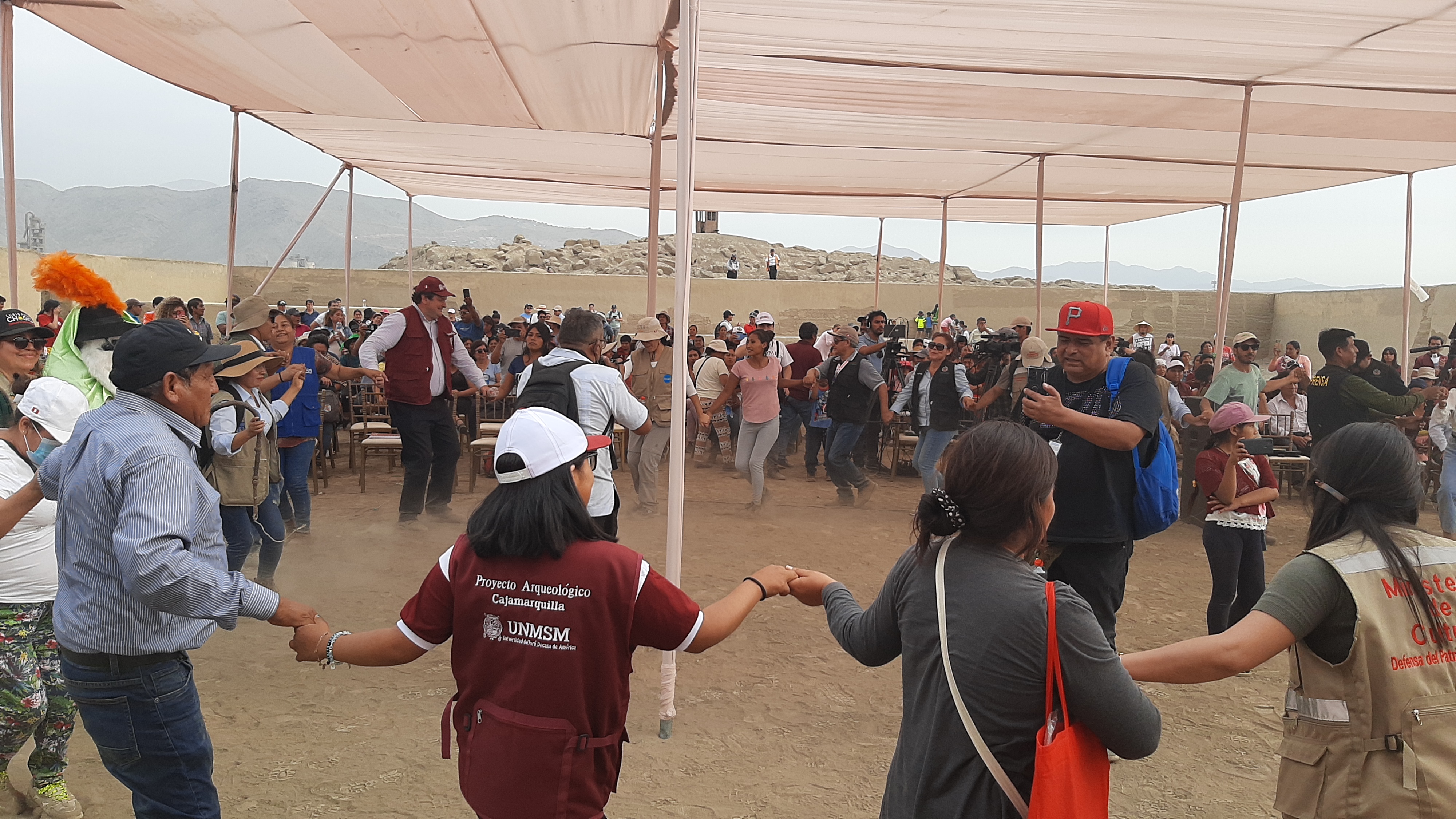 Ministerio de Cultura participó de celebración por los 22 años de declaratoria del Sitio Arqueológico Cajamarquilla como Patrimonio Cultural