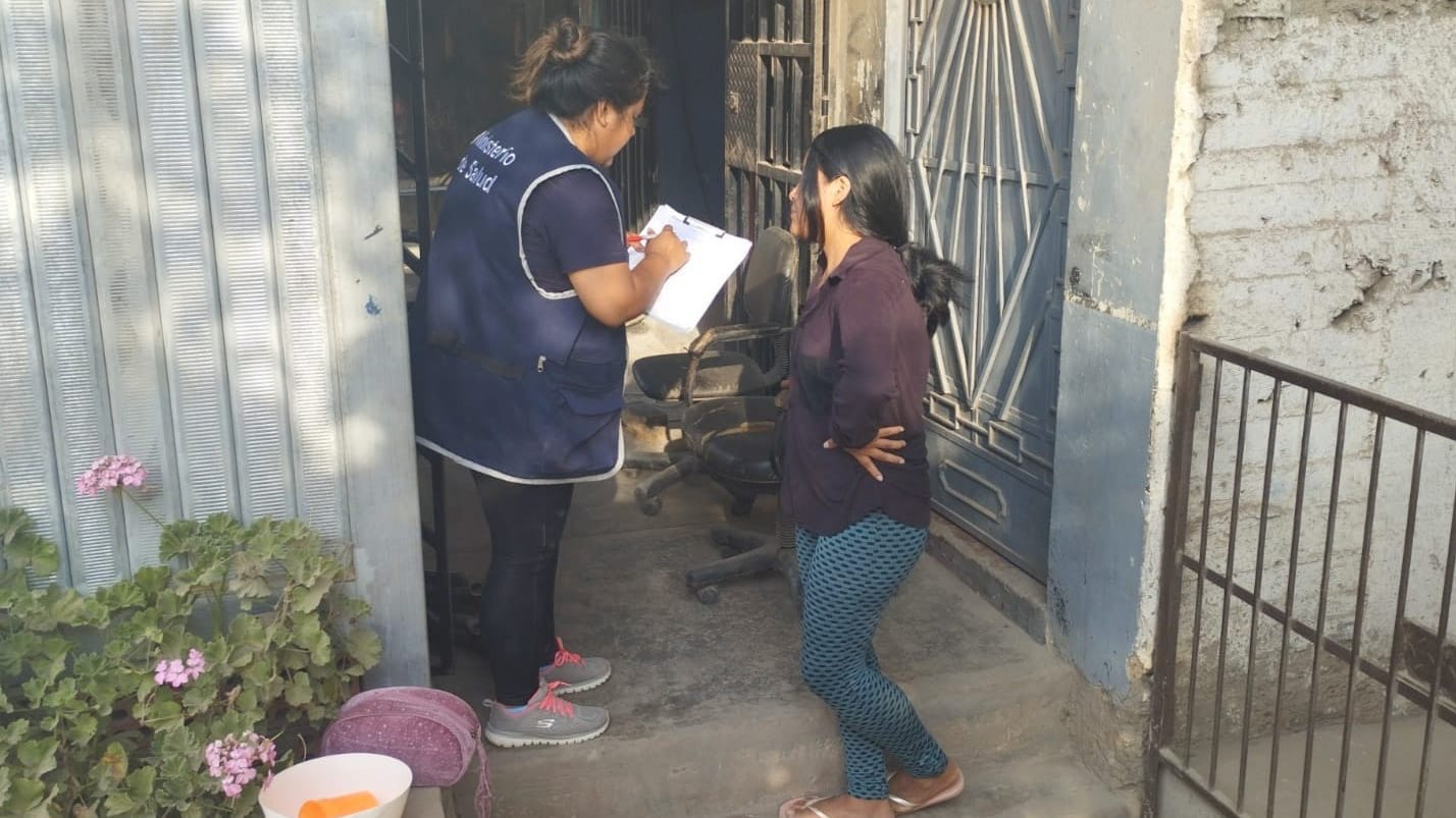 13 brigadas ejecutan acciones de vigilancia, control y prevención en un perímetro de hasta 400 metros de la zona afectada