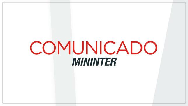 Comunicado Mininter n.° 5 - 2023