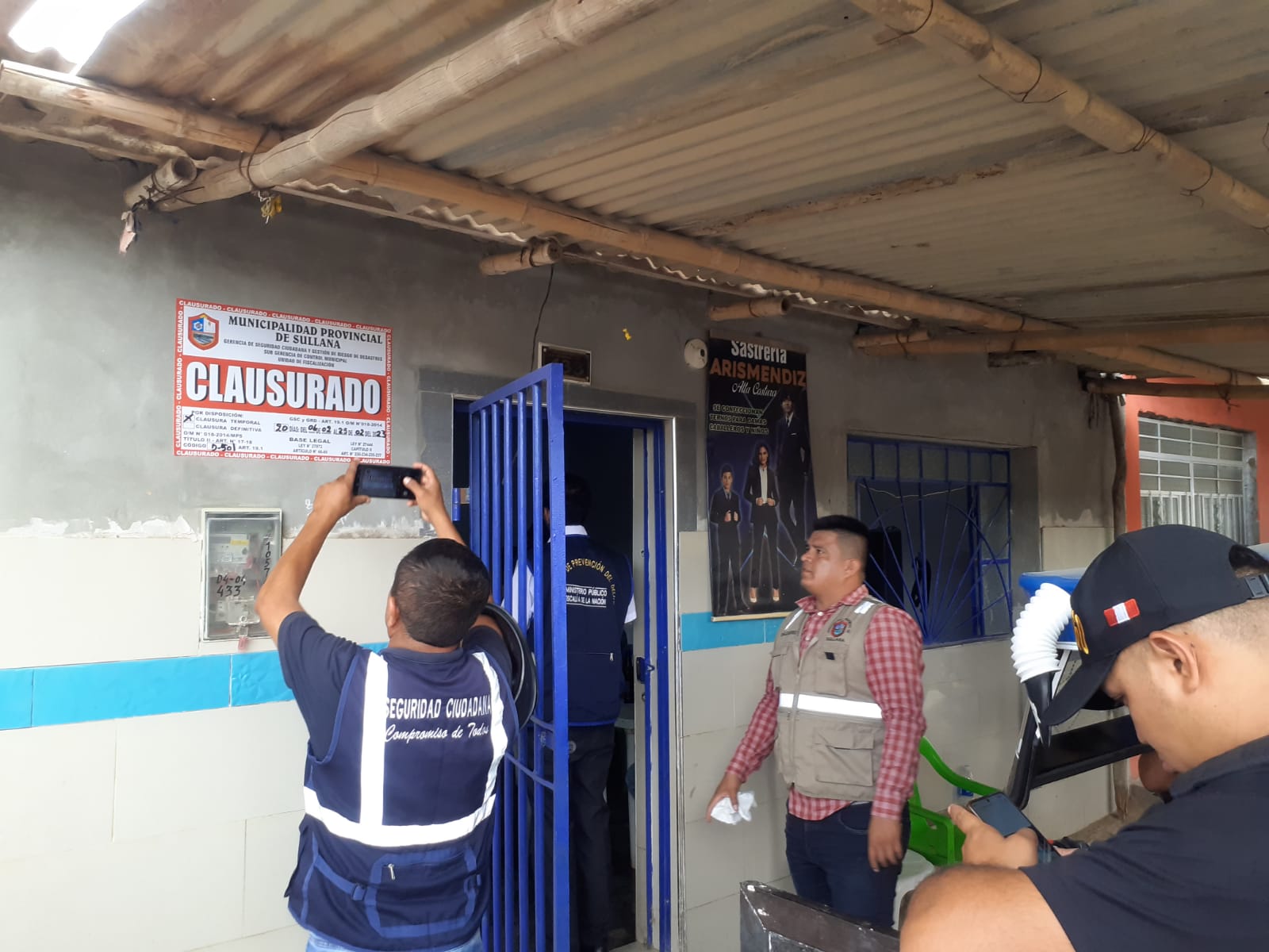 Municipalidad de Sullana operativo "Serenazgo Sin Fronteras" enero 2023