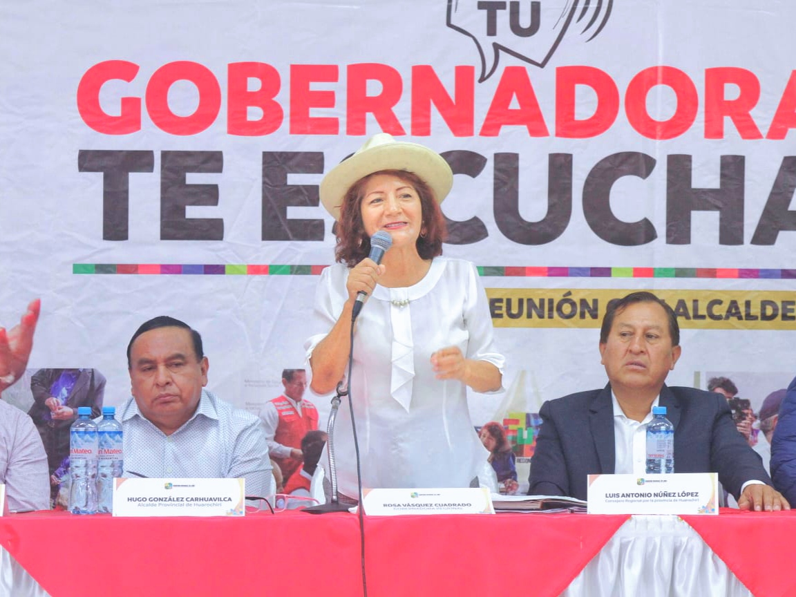 Trazan línea de acción común para priorizar obras de acuerdo a la necesidad y realidad de Huarochirí