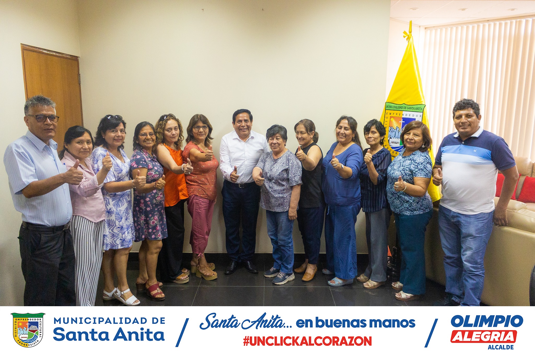 El alcalde Olimpio Alegría, se reunió con los directores de las Redes Educativas Institucionales (REI) N° 4 de Santa Anita, donde se comprometieron a trabajar de forma articulada y asegurar un buen inicio del año escolar para todos los niños y niñas santanitense.