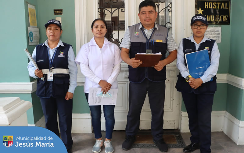 Personal de Sanidad de la Municipalidad de Jesús María