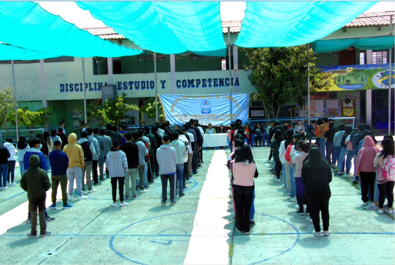 inauguración de la academia municipal Carmen Alto