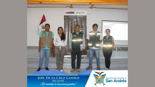 Personal De La Municipalidad De San Andrés, Recibieron Capacitación Por Parte De SERFOR y SENASA